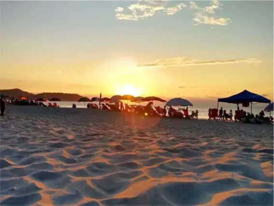 Atardecer en Playa de Atacames